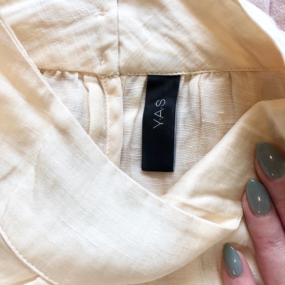 Y.A.S. Puff sleeve blouse NWOT - Picture 8 of 10